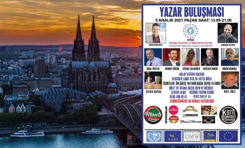 You are currently viewing Almanya’da Yaşayan Türk Yazarlar Yazar Buluşmasında Biraraya Geliyor